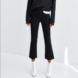 Zara mid flare jeans worn 2 times